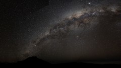 Milky Way arch outer space