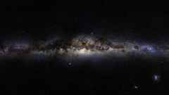 Milky Way galaxies outer space