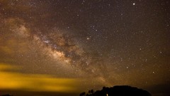 Milky Way night sky