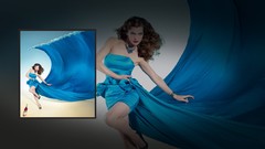 Milla Jovovich Calendar Actress campari january