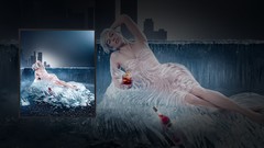 Milla Jovovich Calendar September campari