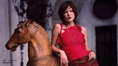 Milla Jovovich models