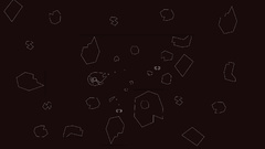 Millennium Falcon Asteroids retro