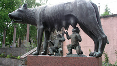 Millesgarden romulus remus high