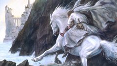 Minas Tirith Gandalf the