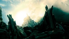 Minas Tirith the lord of the rings fictional landscapes