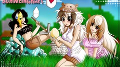 Minecraft anime girls