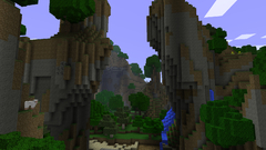 Minecraft fictional Landscapes nature
