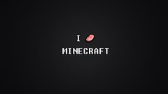 Minecraft minimalistic artwork