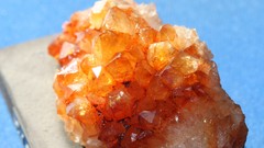 Minerals geology citrine