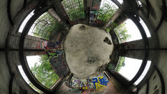 Mini graffiti planet just