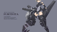 Minigun white hair Simple