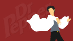 Minimalism anime boys Anime red background Simple Background