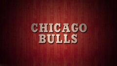 Minimalism chicago bulls Typography red background red Sport