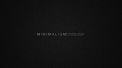 Minimalism dark digital art Typography text Simple Background