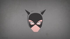 Minimalism dc comics blo0p Catwoman