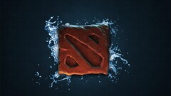 Minimalism Dota 2 video games logo PC gaming