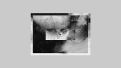 Minimalism geometry abstract surreal eyes monochrome