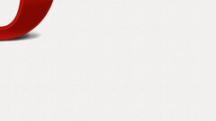 Minimalism opera white background red background