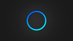 Minimalism rings circle digital art