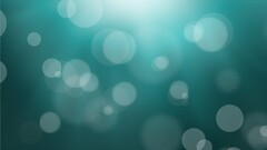 Minimalism shapes digital art blue background