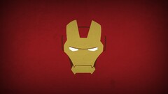Minimalism superhero Iron Man marvel comics hero blo0p