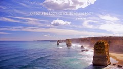 Minimalistic artwork batman text