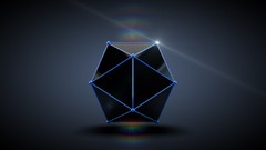 Minimalistic backround platonic