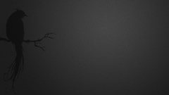 Minimalistic Birds gray