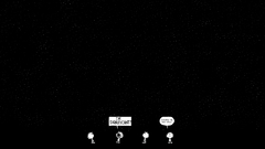 Minimalistic calvin and hobbes