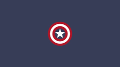 Minimalistic captain america