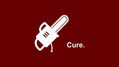 Minimalistic chainsaw Simple Background