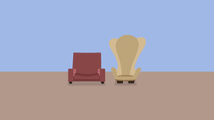 Minimalistic chairs