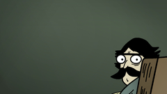 Minimalistic dad stare meme