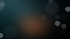 Minimalistic dark bokeh