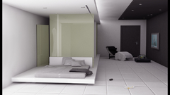 Minimalistic design interior