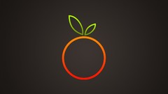 Minimalistic design logos apples