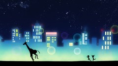 Minimalistic digital art