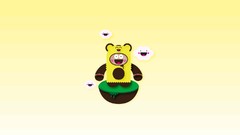 Minimalistic digital art