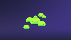 Minimalistic digital art Simple