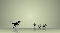 Minimalistic Dinosaurs funny Funny