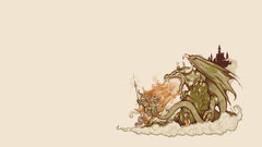 Minimalistic Dragons Knights