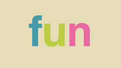 Minimalistic funny fun