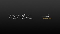 Minimalistic funny sperm monochrome