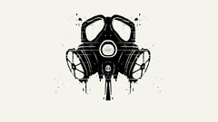 Minimalistic gas masks Simple