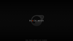Minimalistic half-life black mesa