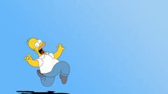 Minimalistic Homer Simpson The