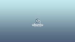 Minimalistic Linux ubuntu logos