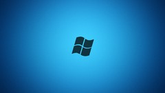 Minimalistic microsoft windows logos