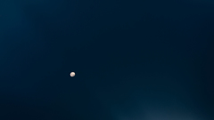 Minimalistic moon Space